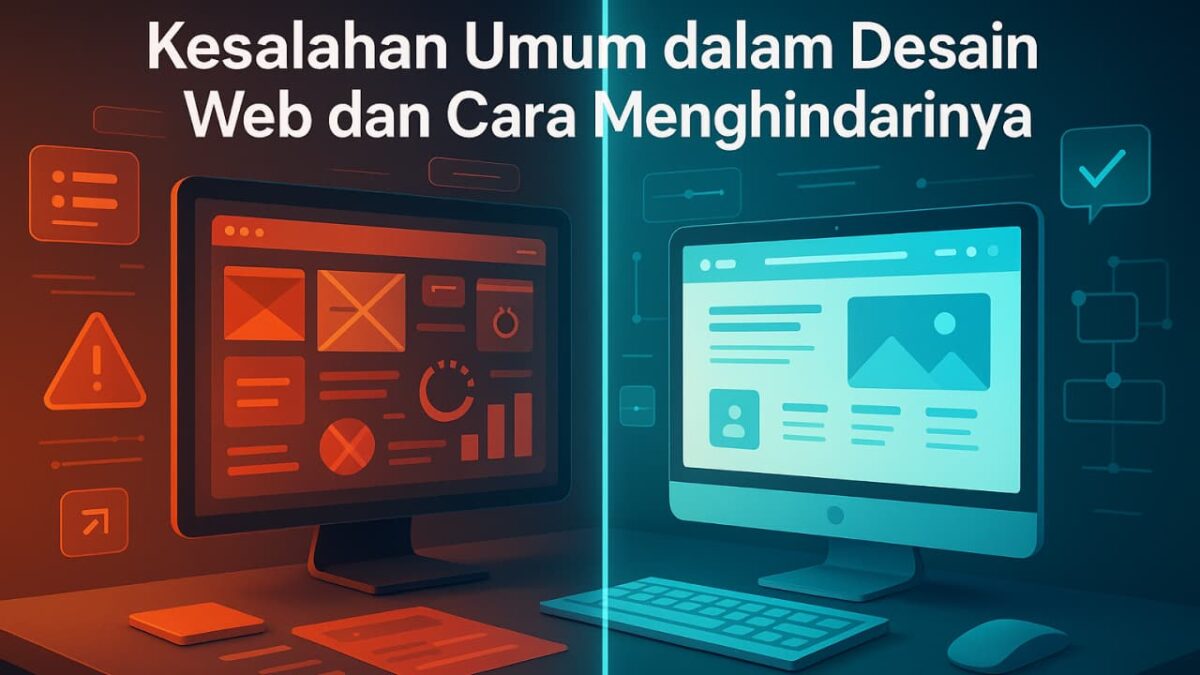 Kesalahan Umum dalam Desain Web dan Cara Menghindarinya