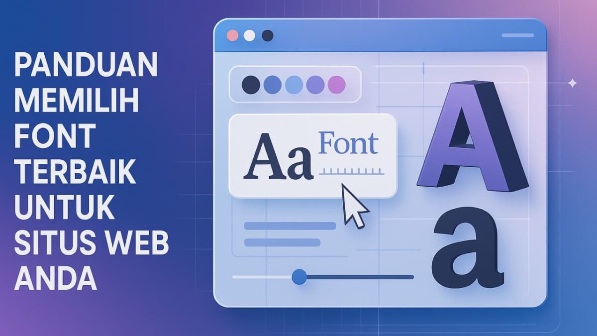 Panduan Memilih Font Terbaik untuk Situs Web Anda
