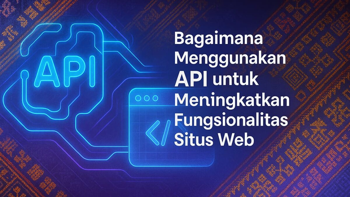 Bagaimana Menggunakan API untuk Meningkatkan Fungsionalitas Situs Web