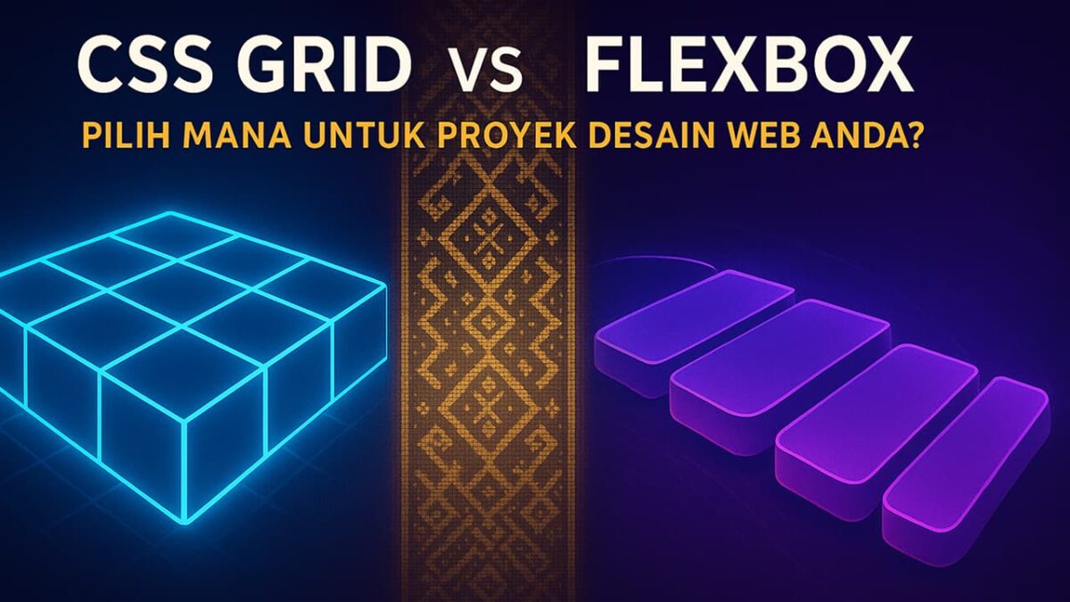 CSS Grid vs Flexbox: Pilih Mana untuk Proyek Desain Web Anda?