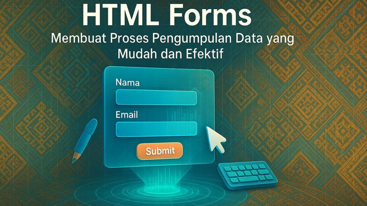 HTML Forms: Membuat Proses Pengumpulan Data yang Mudah dan Efektif