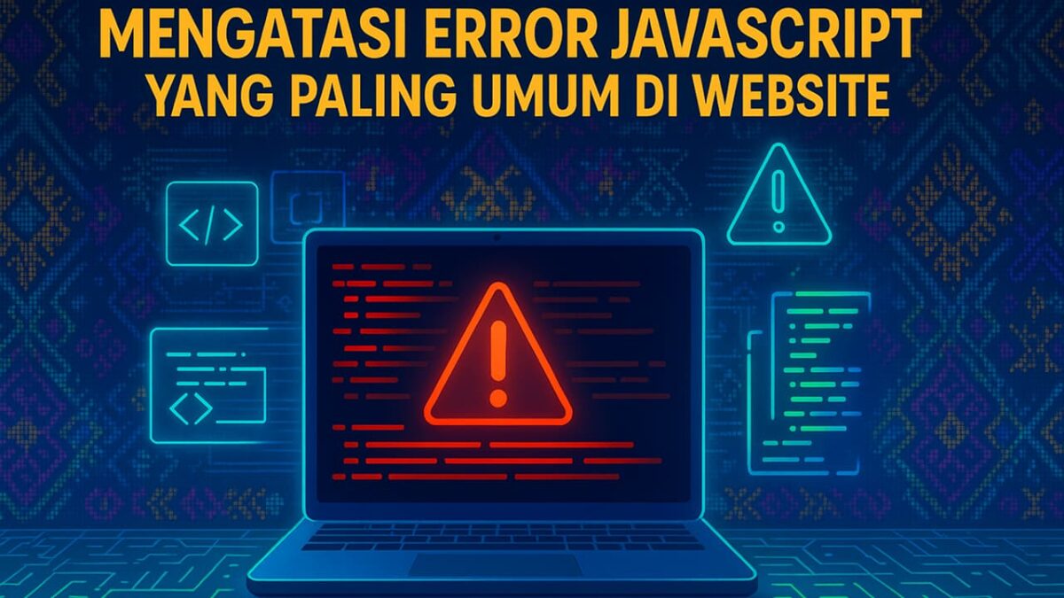 Mengatasi Error JavaScript yang Paling Umum di Website