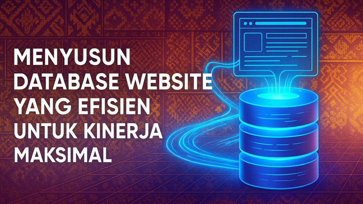 Menyusun Database Website yang Efisien untuk Kinerja Maksimal