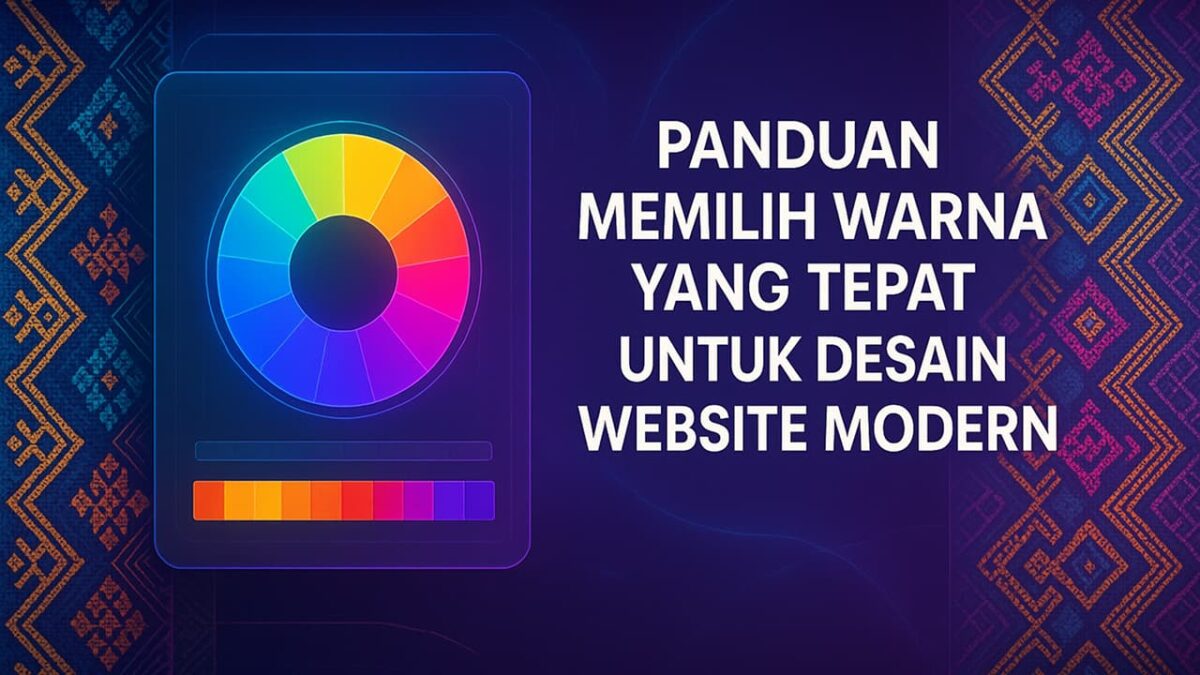 Panduan Memilih Warna yang Tepat untuk Desain Website Modern