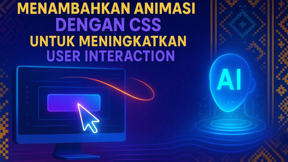 Menambahkan Animasi dengan CSS untuk Meningkatkan User Interaction